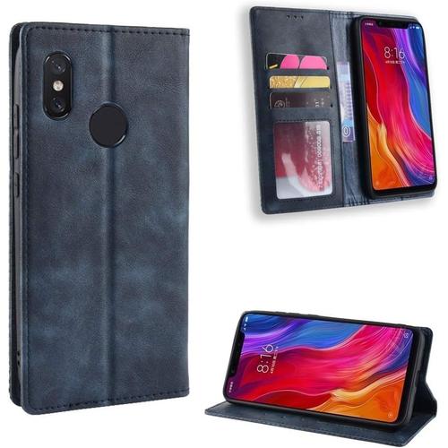 Coque Pour Xiaomi Mi 8,Étui De Protection Coque Pour Xiaomi Mi 8 M1803e1a M1803e1c M1803e1t Coque Housse Etui Cover Funda Blue