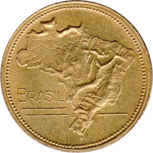 Monnaie 2 Cruzeiros Brésil 1950