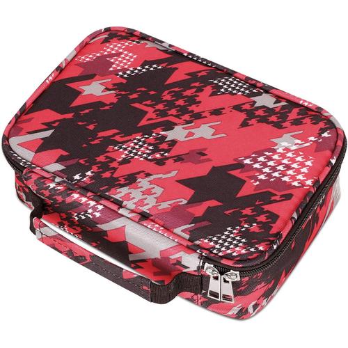 72 Trous Trousse, Porte-Crayons Crayon Scolaire Sac À Crayon De Toile Sac À Crayon Couleurs Organisateur Pour L'école Et Bureau Avec Grand Capacité (Camouflage)