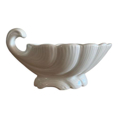 Saucire Vintage En Porcelaine Chauvigny Blanc