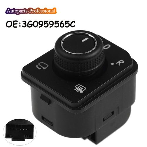 Interrupteur De Commande De Rétroviseur, Pour Vw Arteon Crafter Passat Teramont Tiguan Touran T-Roc Transporter Multivan Seat Tarraco
