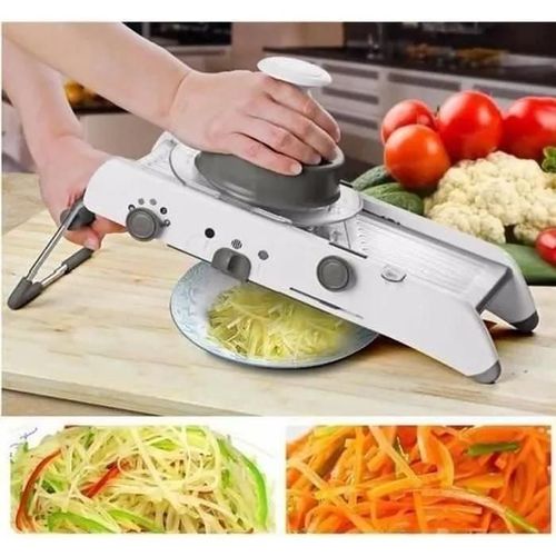 Mandoline De Cuisine Multifonctions Professionnel - Yosoo - Mandoline Légumes Pliable - 3 Boutons Réglables