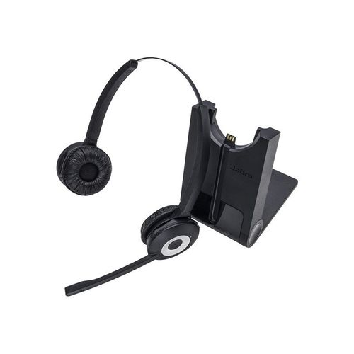 Jabra PRO 920 Duo - Micro-casque - sur-oreille - convertible - DECT - sans fil