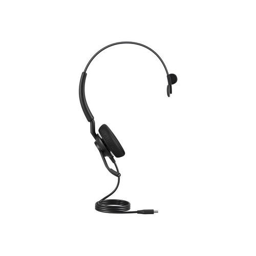 Jabra Engage 40 Mono - Micro-casque - sur-oreille - filaire - USB-C - isolation acoustique - Optimisé pour la CU