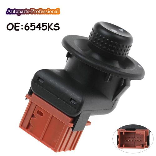 Bouton De Réglage De Porte, Interrupteur De Rétroviseur Latéral Pour Peugeot Partner 1007 Et Citroen C2 C3 Xsara Picasso Berlingo 6545.Ks 6545ks