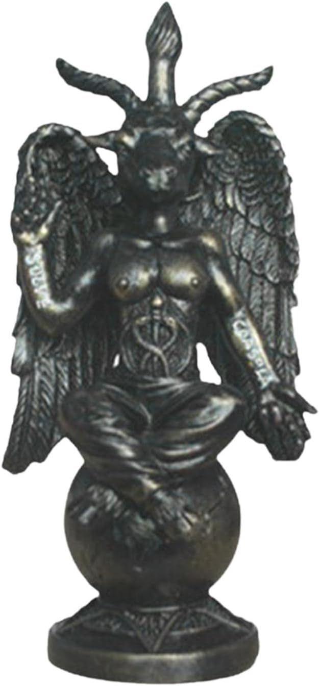 Acheter Statue de Baphomet de chèvre satanique en résine