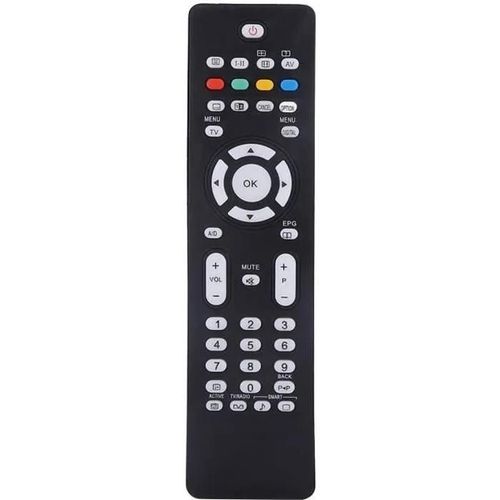 Télécommande TV Philips Télécommande universelle téléviseur télévision de remplacement Contrôleur universel pour Philips TV