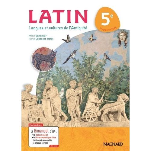 Latin 5e - Langues Et Cultures De L'antiquité