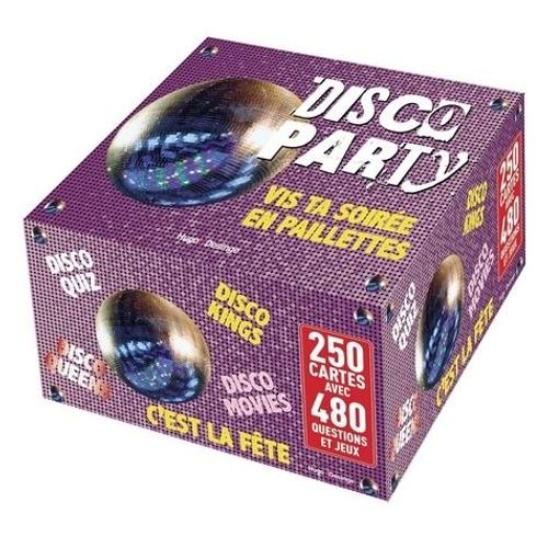 Disco Party - Quiz Soiée Boule À Facettes ! 250 Cartes Avec 450 Questions