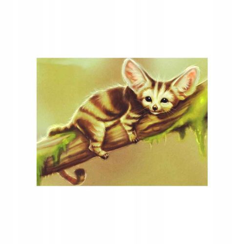 Chat Tigre Singe Diamant Couture Diy 5d