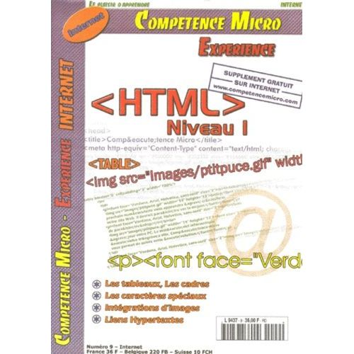 Html Niveau 1