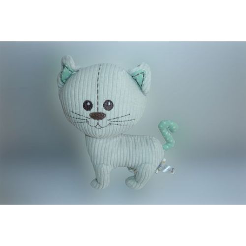 Doudou Peluche Chat Lazare Vulli
