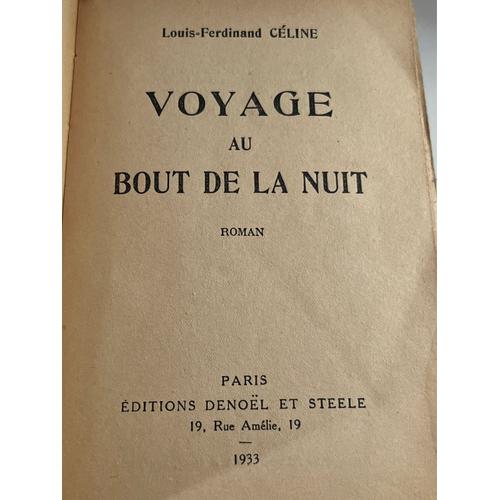 Voyage au bout de la nuit (French Edition) - Kindle edition by