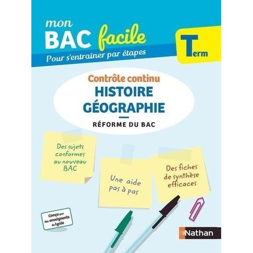 Histoire Géographie Tle - Contrôle Continu