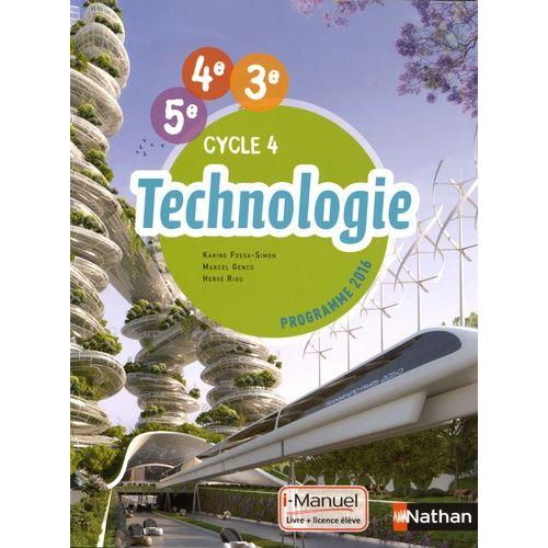 Technologie 5e 4e 3e Cycle 4