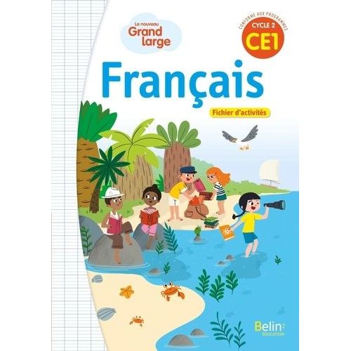 Français Ce1 Cycle 2 Le Nouveau Grand Large - Fichier D'activités