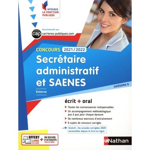 Concours Secrétaire Administratif Et Saenes Catégorie B