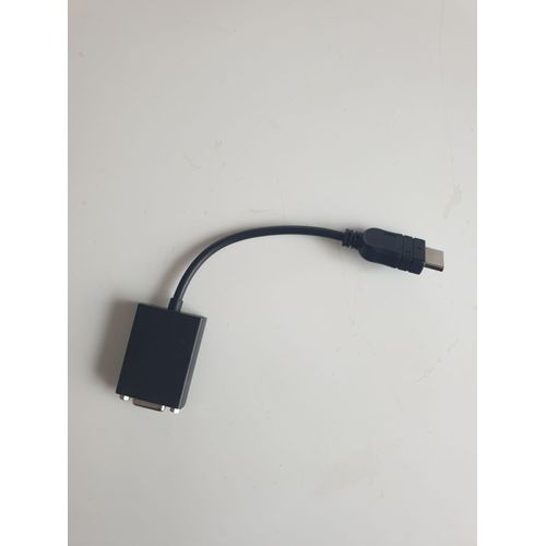 lenovo adaptateur HDMI vers VGA neuf Description du produit Lenovo HDMI / VGA Connecteur 1: HDMI Connecteur 2: VGA Genre: Mâle/Femelle Couleur: Noir Longueur de câble: 0.20m