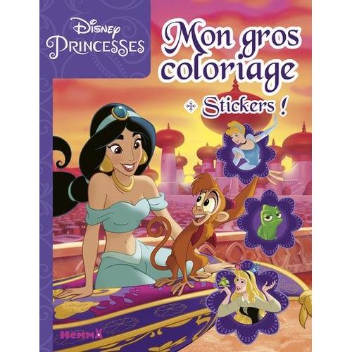 Mon Gros Coloriage Disney Princesses + Stickers !