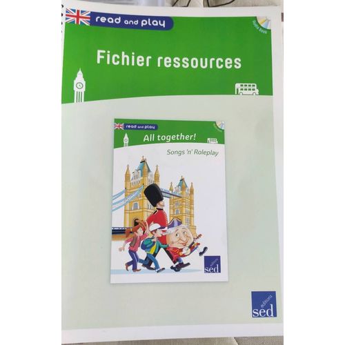 Read And Play, Fichier Ressources Sed Cycle 3, Avec Cd