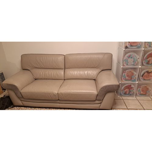 Canape 3 Places Cuir Vachette