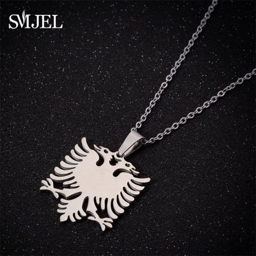 Smjel-Collier Animal Sauvage En Acier Inoxydable,Colibri,Colliers De Présidence,Animal Mignon,Aigle,Phénix,Oiseaux Hirondelle