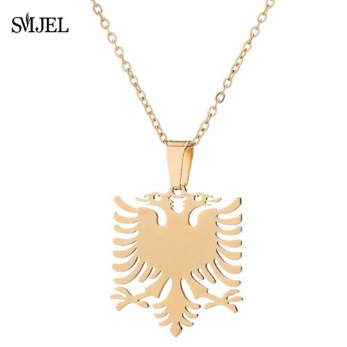 Smjel-Collier Animal Sauvage En Acier Inoxydable,Colibri,Colliers De Présidence,Animal Mignon,Aigle,Phénix,Oiseaux Hirondelle