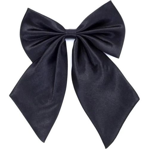 Femme N?ud Papillon Cravate,Noeud Papillon Pré-Noué Pour Femme,Motif À Bandes Réglable Noeud Papillon,Pour Accessoires(Noir)