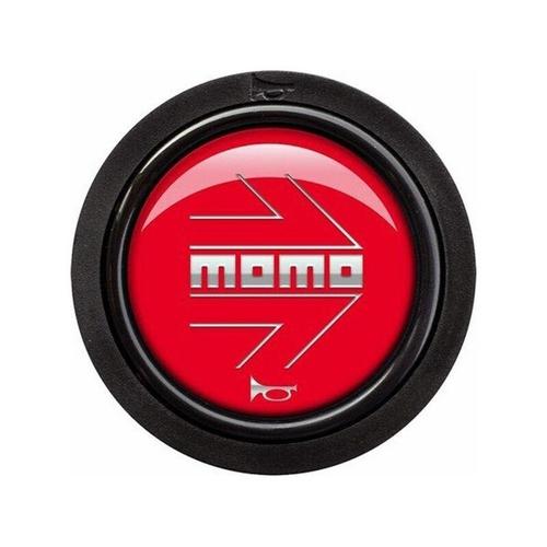 Bouton Momo Arrow Volant Noir/Rouge