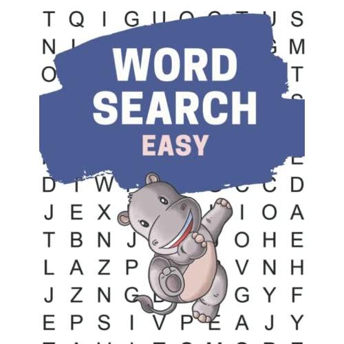 Easy Word Search: 100 Large Print Easy Word Search Puzzles For Seniors And Adults | Great Gift Idea | Vol. 1