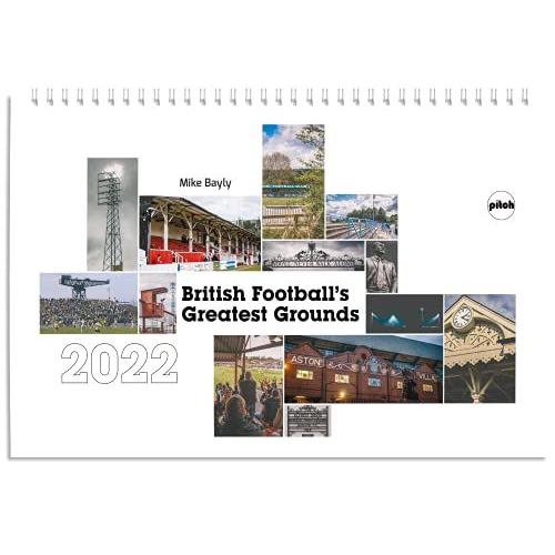 British Football's Greatest Grounds Desk Calendar