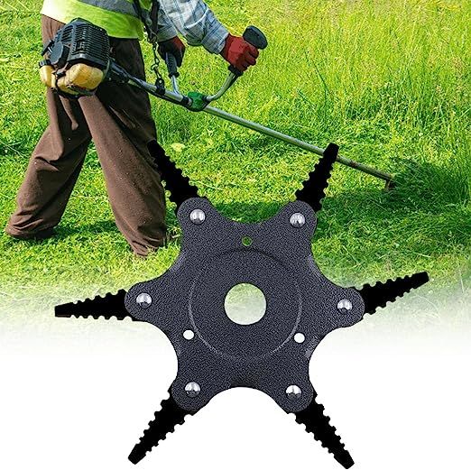 Lame dsherbante - Lame de Coupe-Fil  5 ??Feuilles,Brosse r... - 3