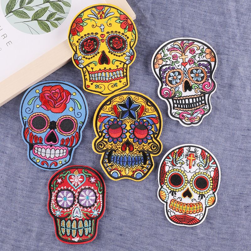 12 Patchs Brodés Top Gun - ThermoCollables Ou à Coudre