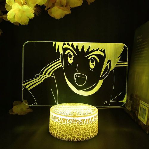 Veilleuse Tsubasa Ozora Figurine Lampe De Chevet L