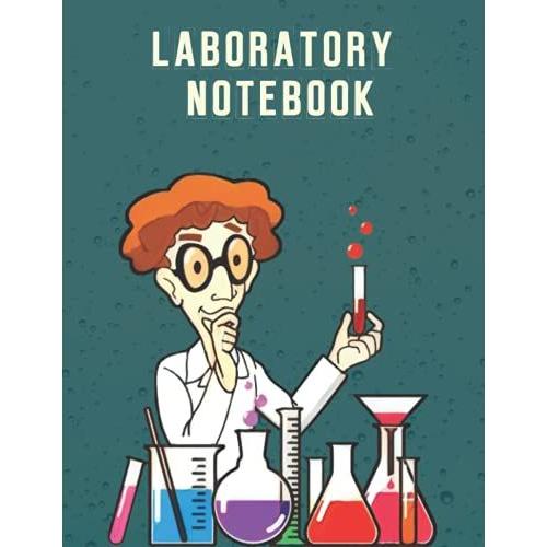 Laboratory Notebook: 150 Pages And Size 8.5 X 11 Inch Hexagonal Graph Notebook | Small Hexagon Grid Paper | Organic Chemistry Notebook