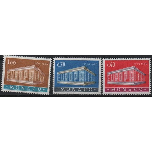 Monaco Timbres Europa 1969
