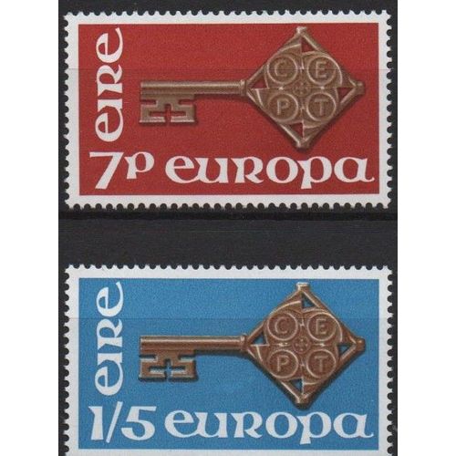 Irlande Timbres Europa 1968