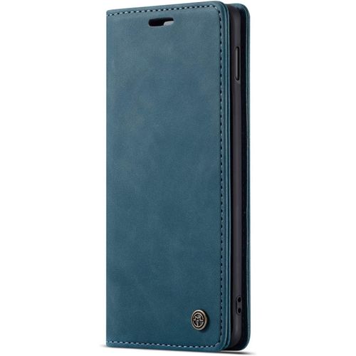 Coque Compatible Avec Samsung Galaxy S10e,Coque Rabat Cuir Avec Magnetique,Housse Protection Portefeuille Tui Cartes Stand Fonction (Bleu)
