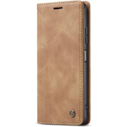 Coque Compatible Avec Oppo Reno 8t 5g/Oppo A1 Pro 5g,Coque Rabat Cuir Avec Magnetique,Housse Protection Portefeuille Tui Cartes Stand Fonction (Brun)