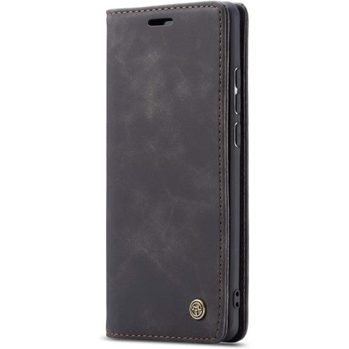 Coque Compatible Avec Xiaomi Mi 9,Coque Rabat Cuir Avec Magnetique,Housse Protection Portefeuille Tui Cartes Stand Fonction (Noir)
