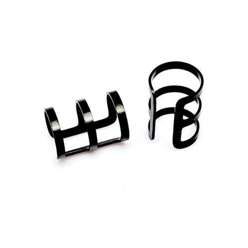 Boucles D'oreilles Faux Piercing En Acier Inoxydable,Clips Sur Oreilles,Boucles D'oreilles Insolites Pour Adolescents Et Hommes,Boucles D'oreilles Sur Cartilage Pour Femme,2 Pcs