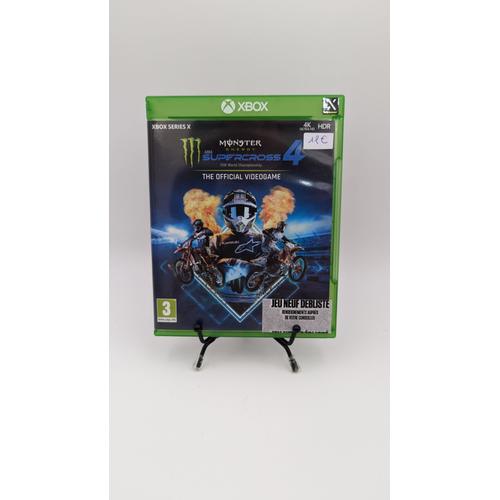 Jeu Xbox Series X Monster Energy Supercross 4 The Official Videogame En Boite, Sans Notices