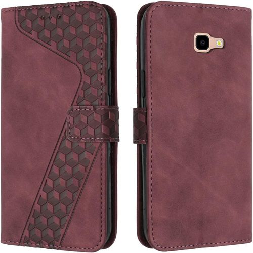 Coque Pour Samsung Galaxy A5 2017/A520, Tui Tlphone Samsung A5 2017/A520, Etui Housse En Cuir Pu Portefeuille Flip Case [Magntique] Etui Rabat Pour Galaxy A5 2017/A520 (Rouge)