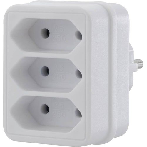 Sygonix SY-4673752 Bloc multiprise Blanc