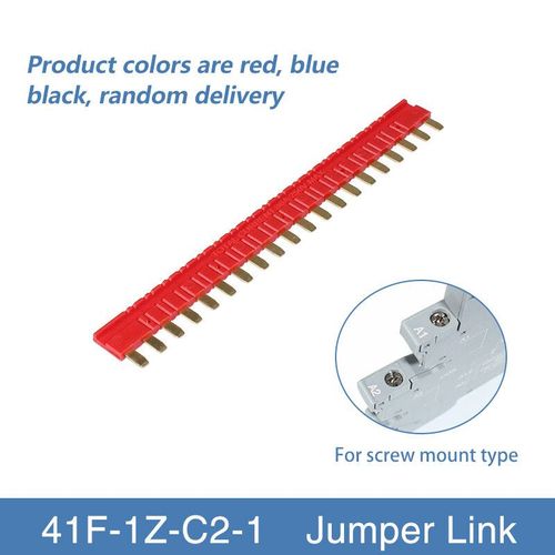 FCGK-Module de relais à semi-conducteurs,contrôle CC,interface Snapslim,rail DIN SSR,contrôle CC,rivière F-1Z-C2 - Type C2 Jumper Link #A