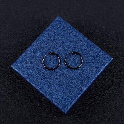 Boucles D'oreilles Clip Furtives Pour Femmes Et Hommes,Crochet Sans Piercing,Bijoux Fantaisie,Sans Trou,Punk,Hip-Hop,Populaire,1 Pièce