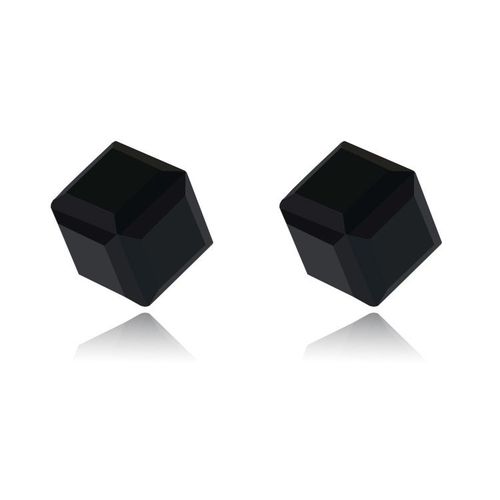 Boucles D'oreilles Magnétiques Pour Femmes,Hommes Et Enfants,Sans Trou,Clous D'oreille En Cristal,Bijoux Magnétiques,Pas De Piercing Cube,1 Paire