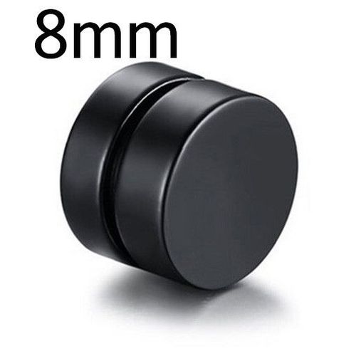 Boucles D'oreilles Magnétiques Pour Homme,Femme Et Enfant,Clou D'oreille Non Piercing,Style Punk,Populaire,1 Pièce,6/8/10/12mm