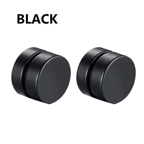 Boucles D'oreilles À Clip En Acier Inoxydable Pour Hommes Et Femmes,1/6 Paires,Pendentif Croix,Faux Cerceau Non Perçant,Bijoux Fantaisie