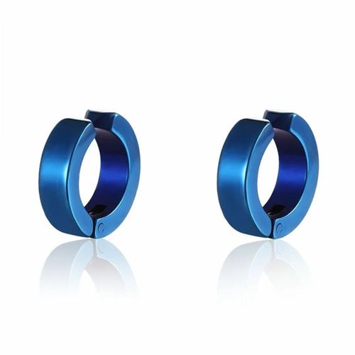 Boucle D'oreille Manchette En Acier Inoxydable,Boucle D'oreille Non Perçante,Clip De Boucle D'oreille,Faux Cerceau De Boucle D'oreille Piercing,Mode Sion L,2 Pièces